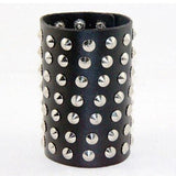 Manchette En Cuir avec Rivets