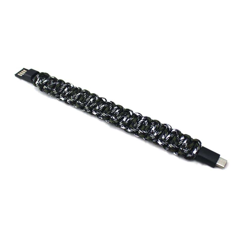 Bracelet Survie USB type C en Paracorde-Mon Bracelet Homme