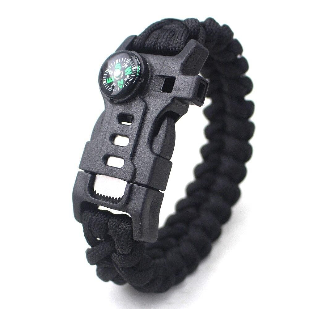 Bracelet de paracorde boussole