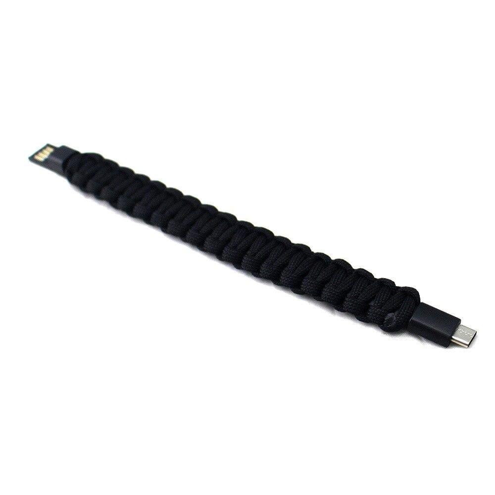 bracelet paracorde noir