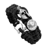 Bracelet Survie Casque Gladiateur en Paracorde-Mon Bracelet Homme