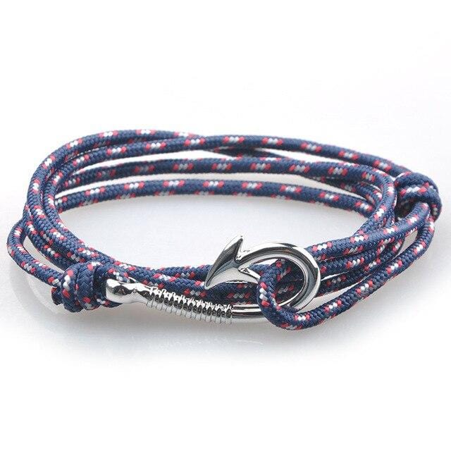 Bracelet Survie Hameçon en Paracorde-Mon Bracelet Homme