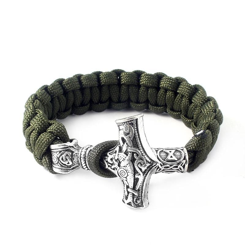 Bracelet Survie Marteau Viking en Paracorde-Mon Bracelet Homme