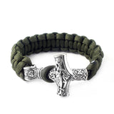 Bracelet Survie Marteau Viking en Paracorde-Mon Bracelet Homme