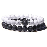 Ensemble de bracelets Homme Perles Naturelles en Pierre-Mon Bracelet Homme