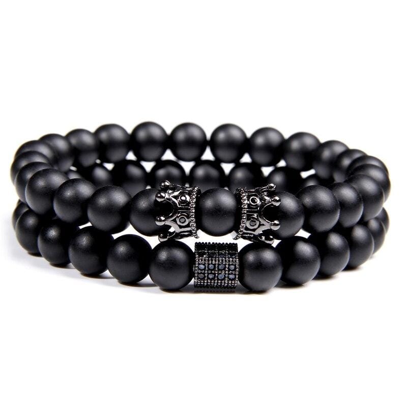 Bracelet double Couronne