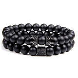 Bracelet double Couronne