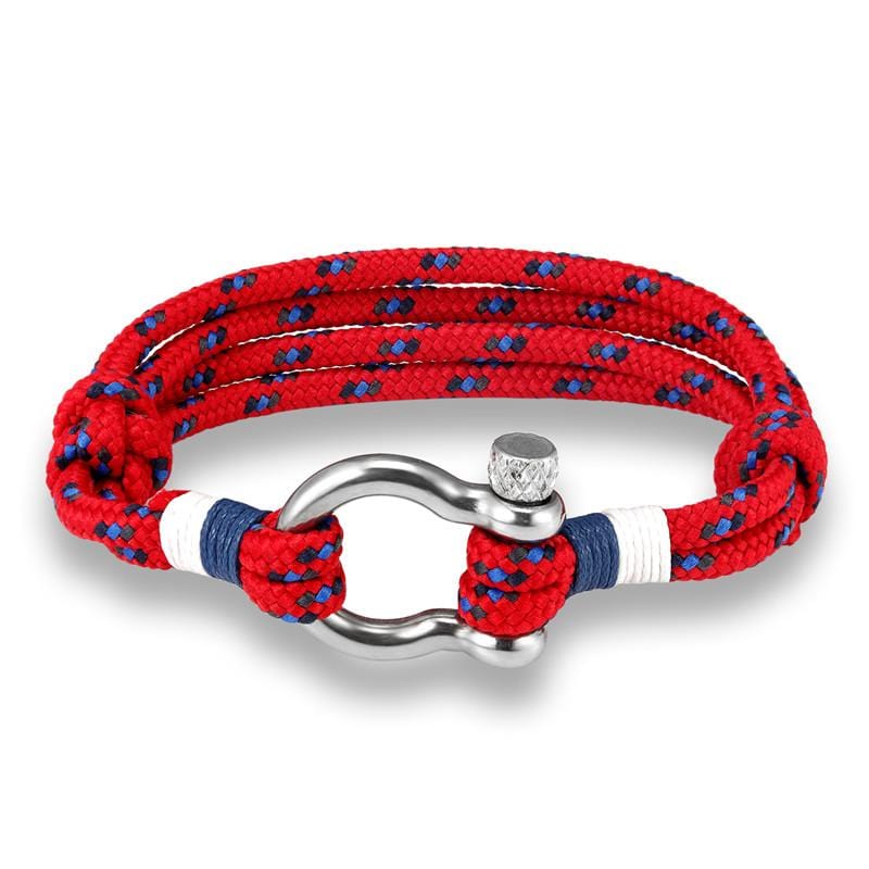 Bracelet Corde rouge