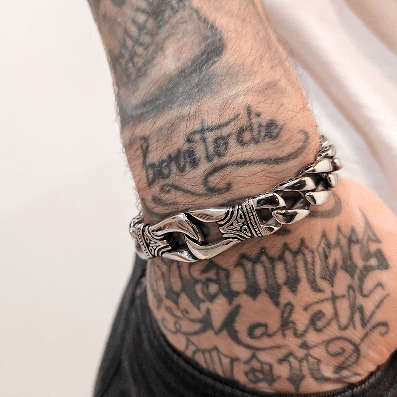 Bracelet Viking Celtique (Acier)
