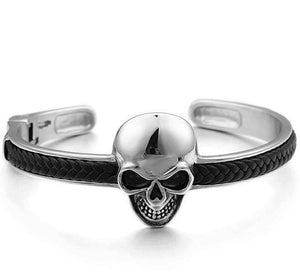 Jonc Tête de Mort Pas Cher | Mon Bracelet Homme