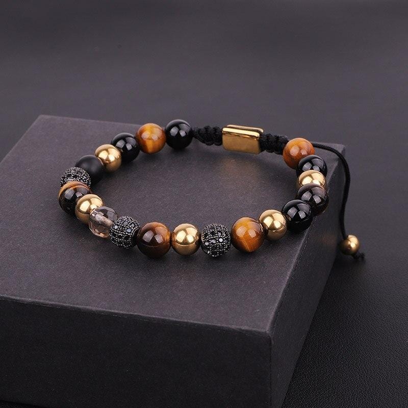 Bracelet Shamballa Homme Luxe réglable