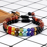 Ensemble De Bracelets 7 Chakras Pour Homme En Perles Maximo-Mon Bracelet Homme
