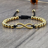 Bracelet Shamballa Signe Infini Homme en Perles-Mon Bracelet Homme