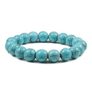 Bracelet Turquoise Pierre Naturelle Emir Pour Homme (Perle)-Mon Bracelet Homme