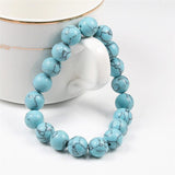 Bracelet Turquoise Pierre Naturelle Parker Pour Homme (Perle)-Mon Bracelet Homme