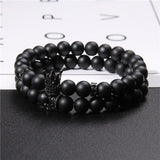 Bracelet Couronne noir