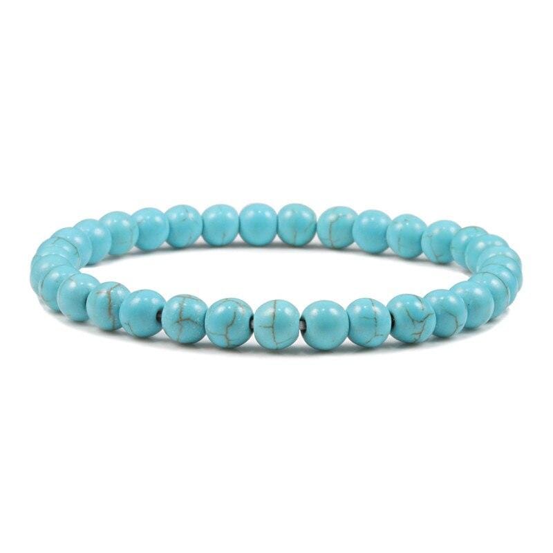 Bracelet Tibétain Turquoise pour Homme (Perle)-Mon Bracelet Homme