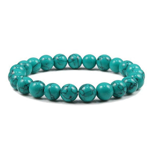 Bracelet Turquoise Pierre Naturelle Ezequiel Pour Homme (Perle)-Mon Bracelet Homme