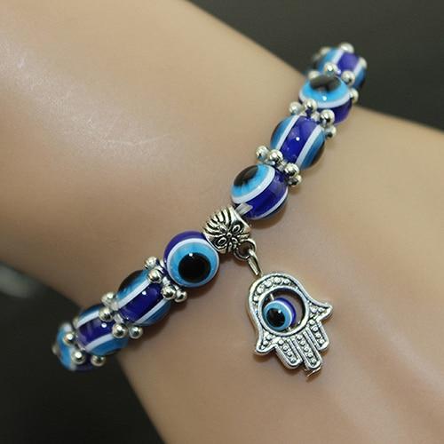 Bracelet Œil Grec : Main de Fatma-Mon Bracelet Homme