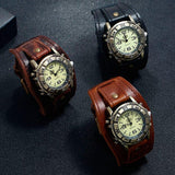 Montre Bracelet de Force Cuir Homme multiple couleur
