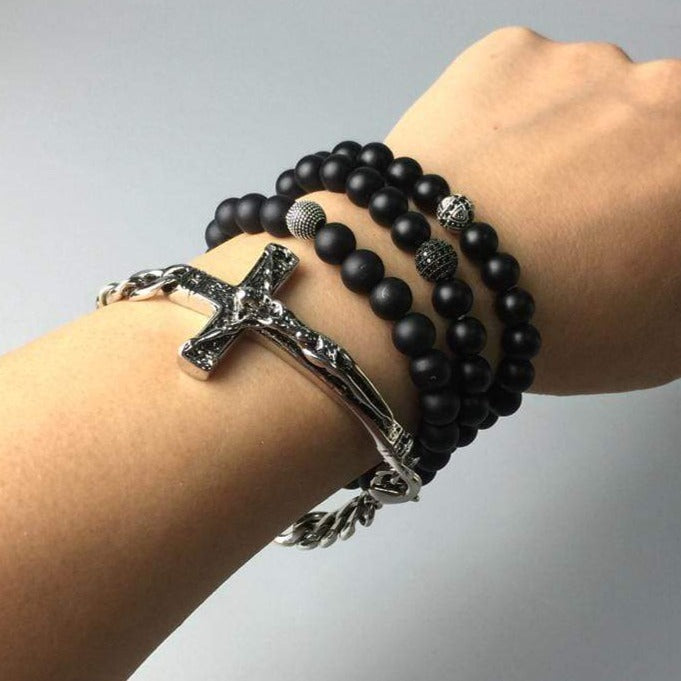 Bracelet Religieux Crucifix Croix Homme meilleur prix