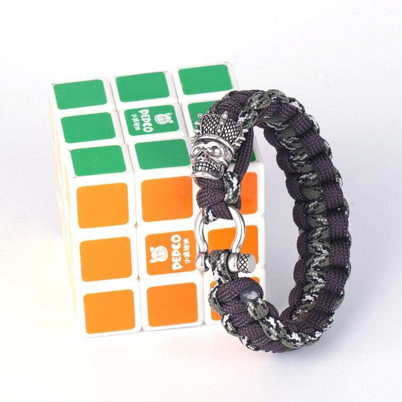 bracelet paracorde noir