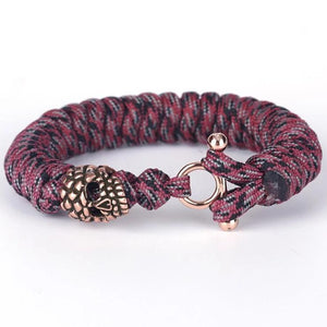 bracelet paracorde rond