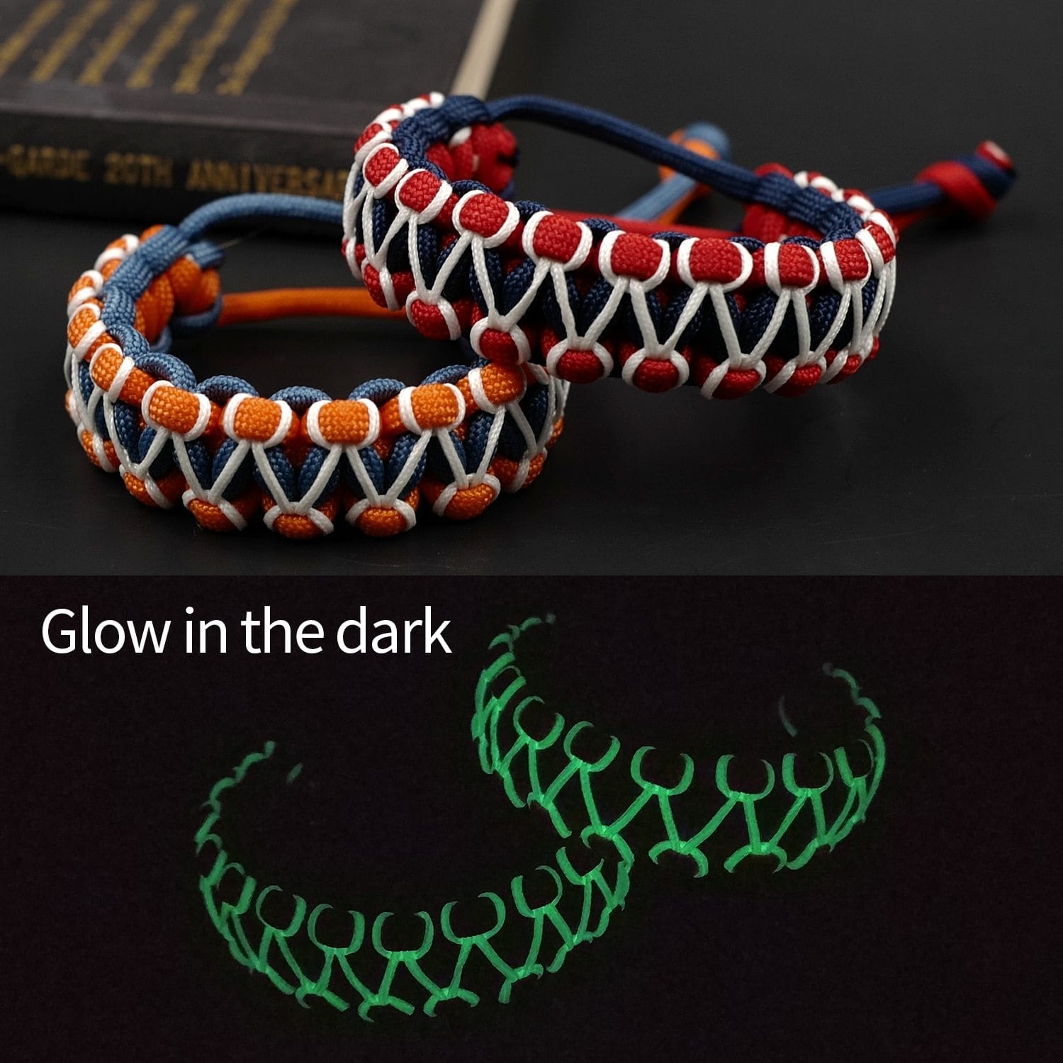 Bracelet Paracorde fluorescent