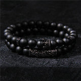 Bracelet Couronne noir