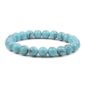 Bracelet Turquoise Pierre Naturelle Parker Pour Homme (Perle)-Mon Bracelet Homme