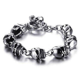 Bracelet Breloque Tête De Mort | Mon Bracelet Homme