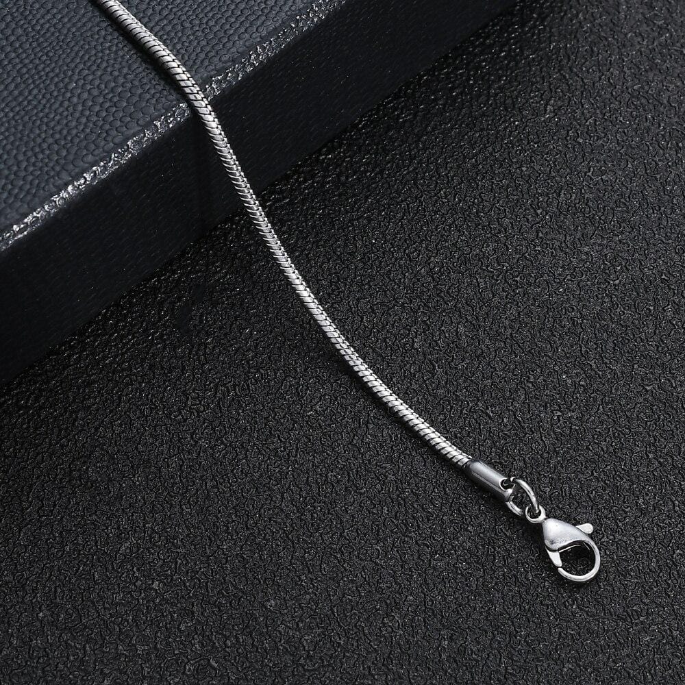 Bracelet à Mailles de Serpent en Acier Inoxydable pour Homme - Mon Bracelet Homme
