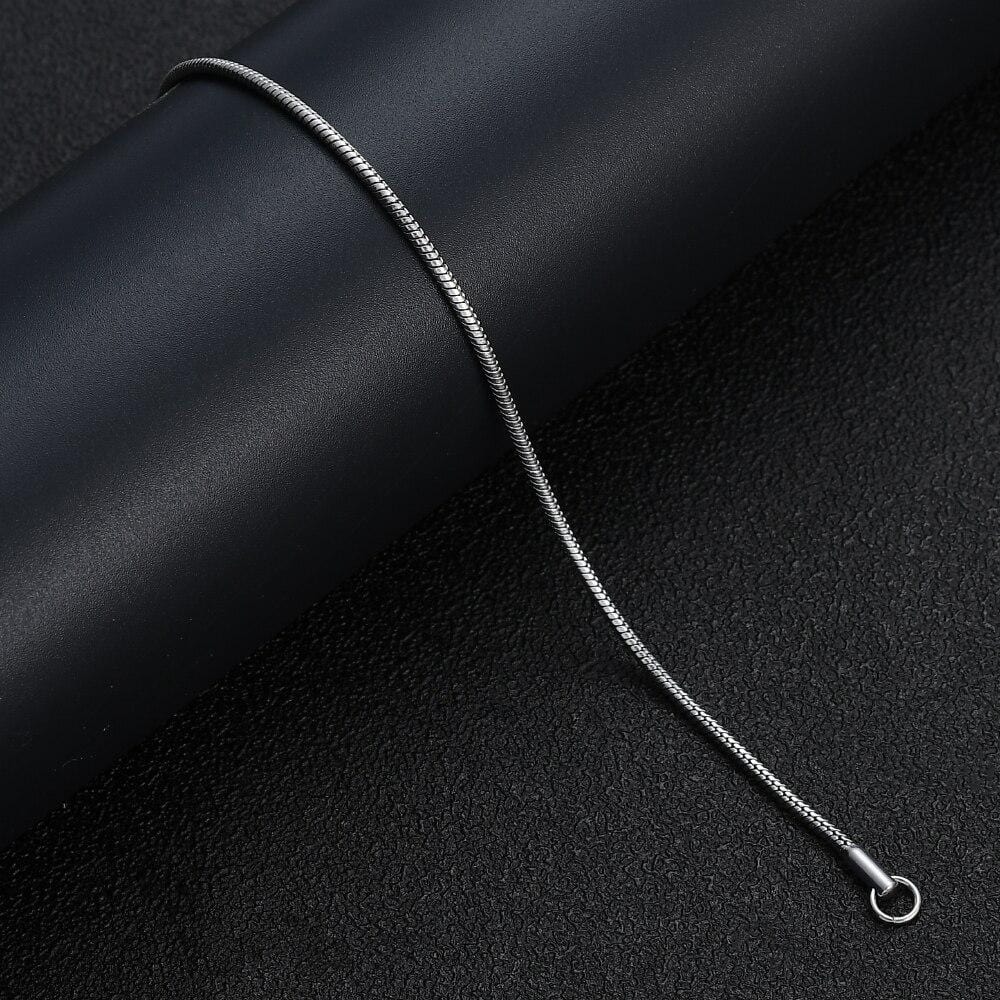 Bracelet à Mailles de Serpent en Acier Inoxydable pour Homme - Mon Bracelet Homme