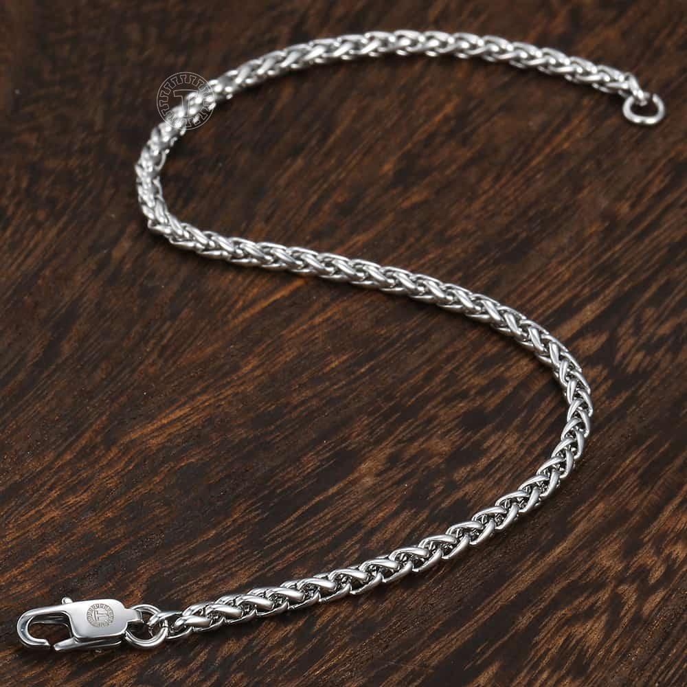 Bracelet À Maillons En Acier Inoxydable Style Cubain - Mon Bracelet Homme