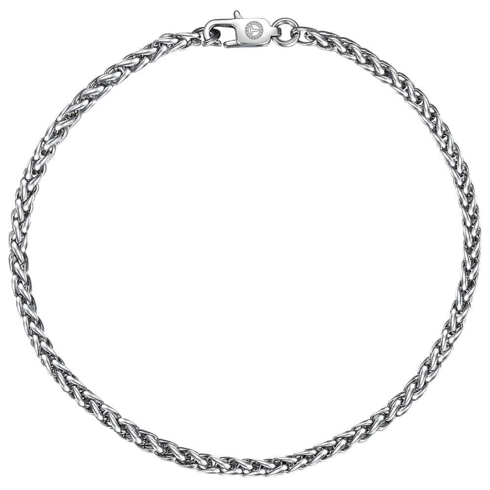 Bracelet À Maillons En Acier Inoxydable Style Cubain - Mon Bracelet Homme