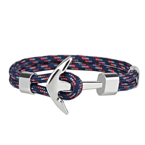 Bracelet Ancre Amiral en Corde - Mon Bracelet Homme