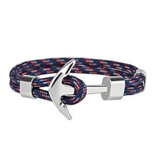 Bracelet Ancre Amiral en Corde - Mon Bracelet Homme