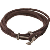 Bracelet Ancre en Cordon de Cire