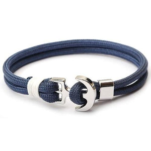 Bracelet Ancre Homme Océan pacifique en Corde - Mon Bracelet Homme
