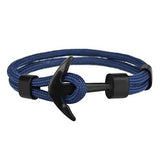 Bracelet Ancre Homme Profondeurs marine en Corde - Mon Bracelet Homme