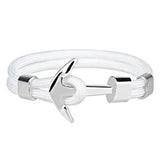 Bracelet Ancre Marine Antarctique en Corde - Mon Bracelet Homme