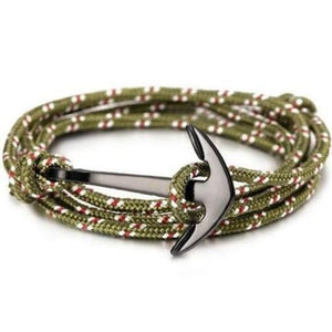 Bracelet Ancre Marine "Charmant" en Corde - Mon Bracelet Homme