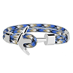 Bracelet Ancre Marine Homme Élégant en Corde - Mon Bracelet Homme