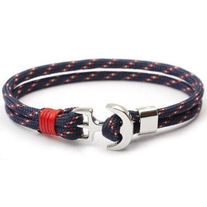 Bracelet Ancre Marine Tendance en Corde - Mon Bracelet Homme