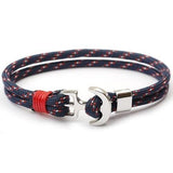 Bracelet Ancre Marine Tendance en Corde