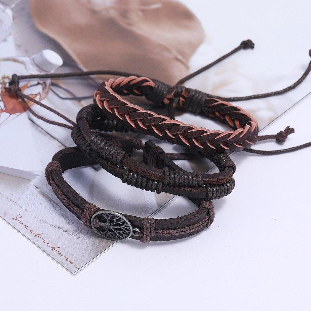 Bracelet Arbre de Vie Réglable pour Homme - Mon Bracelet Homme