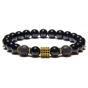 Bracelet avec Perles pour Homme en Pierre - Mon Bracelet Homme