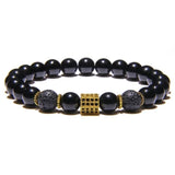 Bracelet avec Perles pour Homme en Pierre