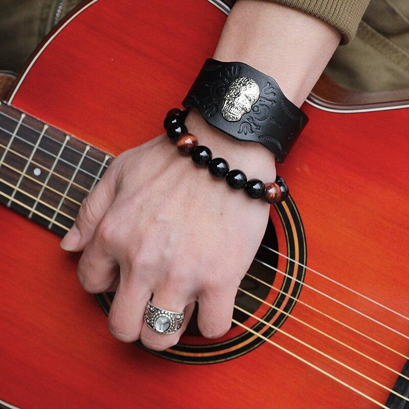 Bracelet avec Tête de Mort Mexicaine - Mon Bracelet Homme