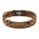 Bracelet Bois de Chêne Pour Homme Marron - Mon Bracelet Homme